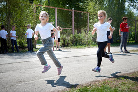 Фото 60. Соревнования по бегу в 1-х классах. Внеурочная деятельность