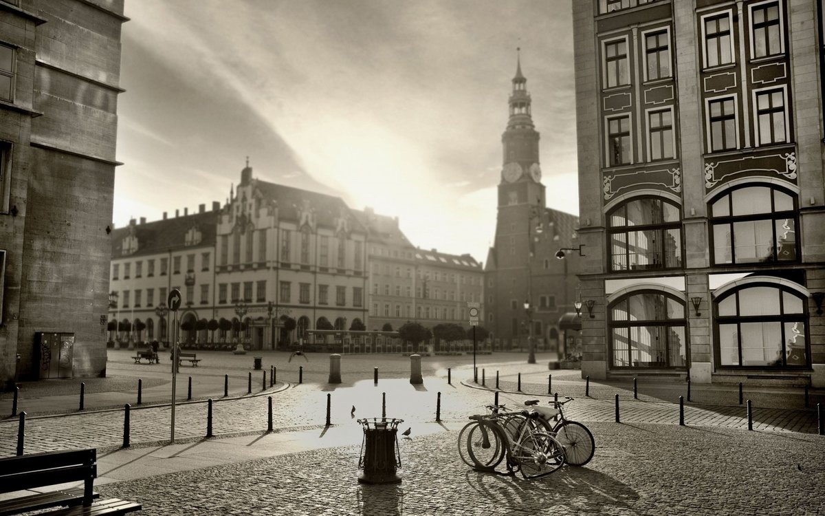 ретро город фото