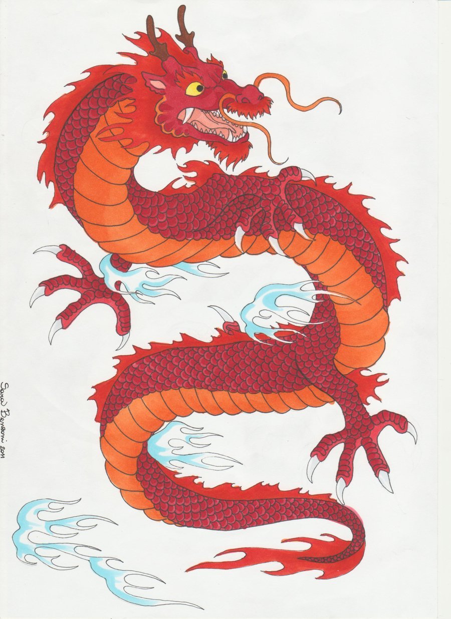 Asian style dragon pics — photo 1