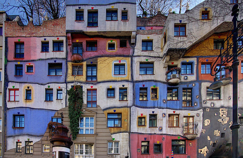 вена дом хундертвассера фото