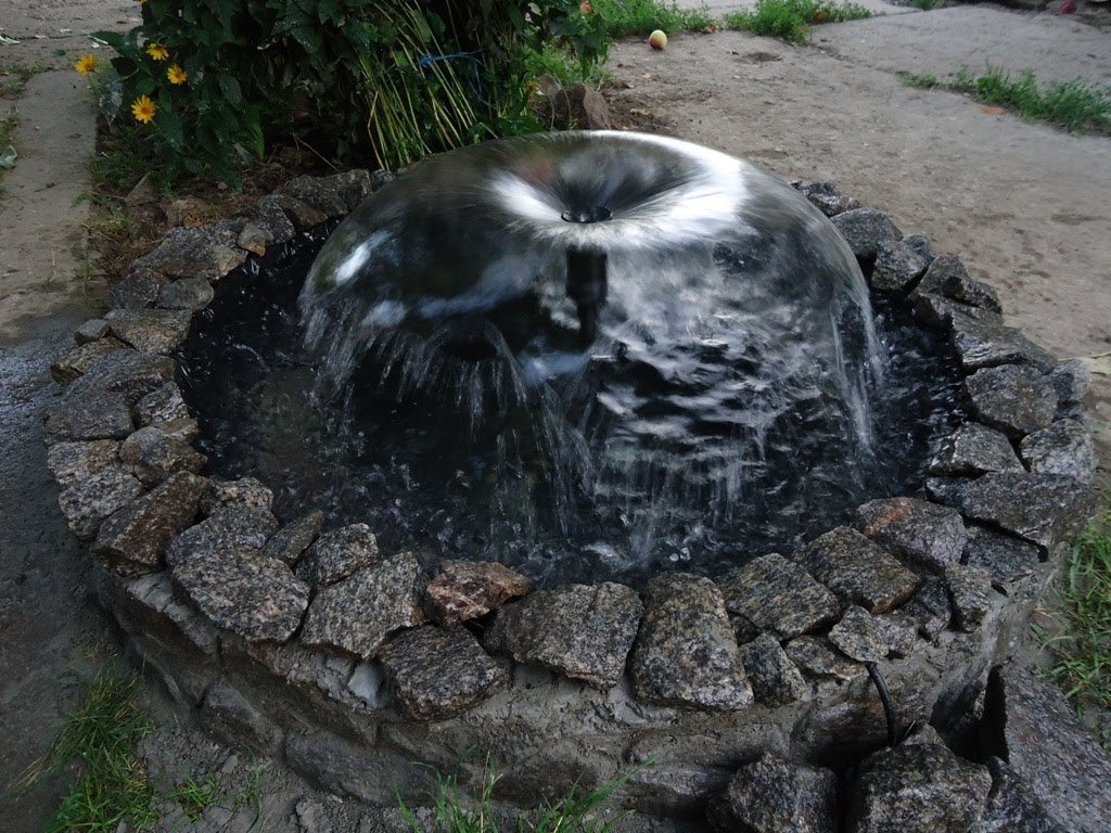 небольшие фонтаны для сада фото