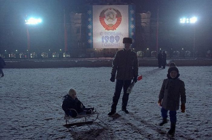 новый год 1989 фото