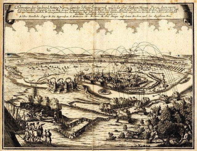 осада нарвы 1704 фото