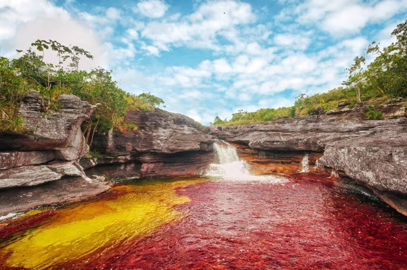 каньо-кристалес, колумбия фото
