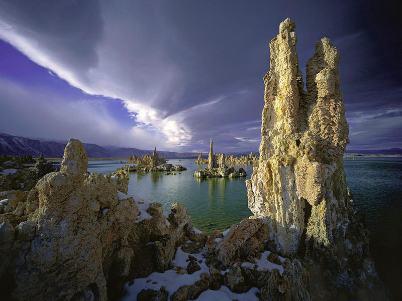 озеро моно калифорния фото