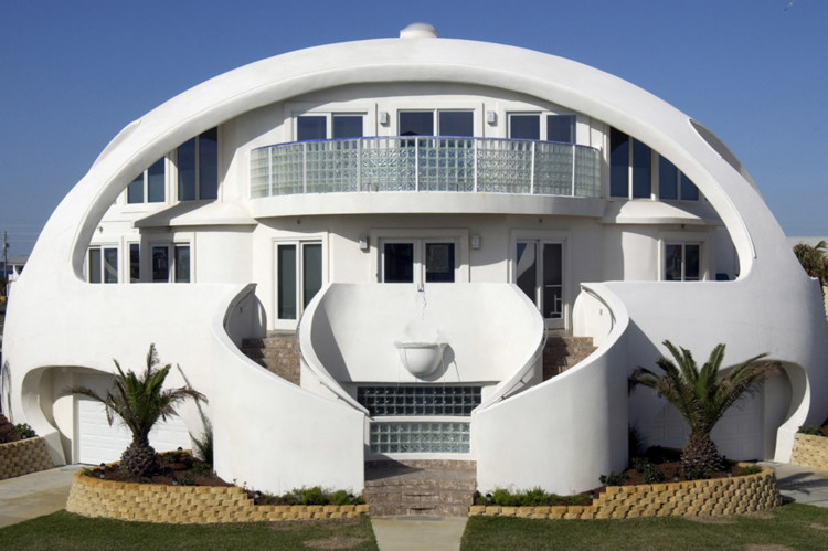 дом–купол (dome house). флорида, сша. фото