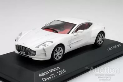 aston martin one-77 1 43 whitebox фото