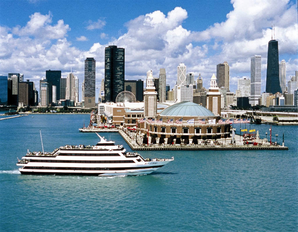 navy pier чикаго фото