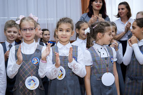 Фото 65. Линейка в 3-х и 4-х классах. Ноябрь, 2018