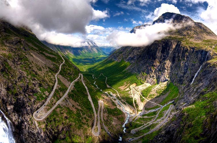 дорога троллей норвегия фото
