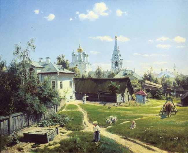 поленов московский дворик 1878 фото