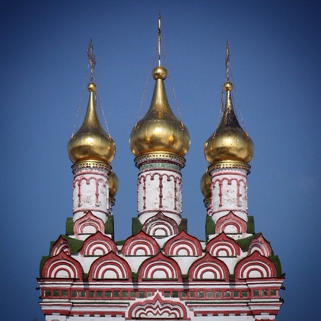 пятиглавый храм с кокошниками в москве фото