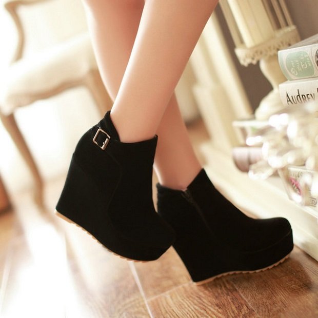ботинки на танкетке фото