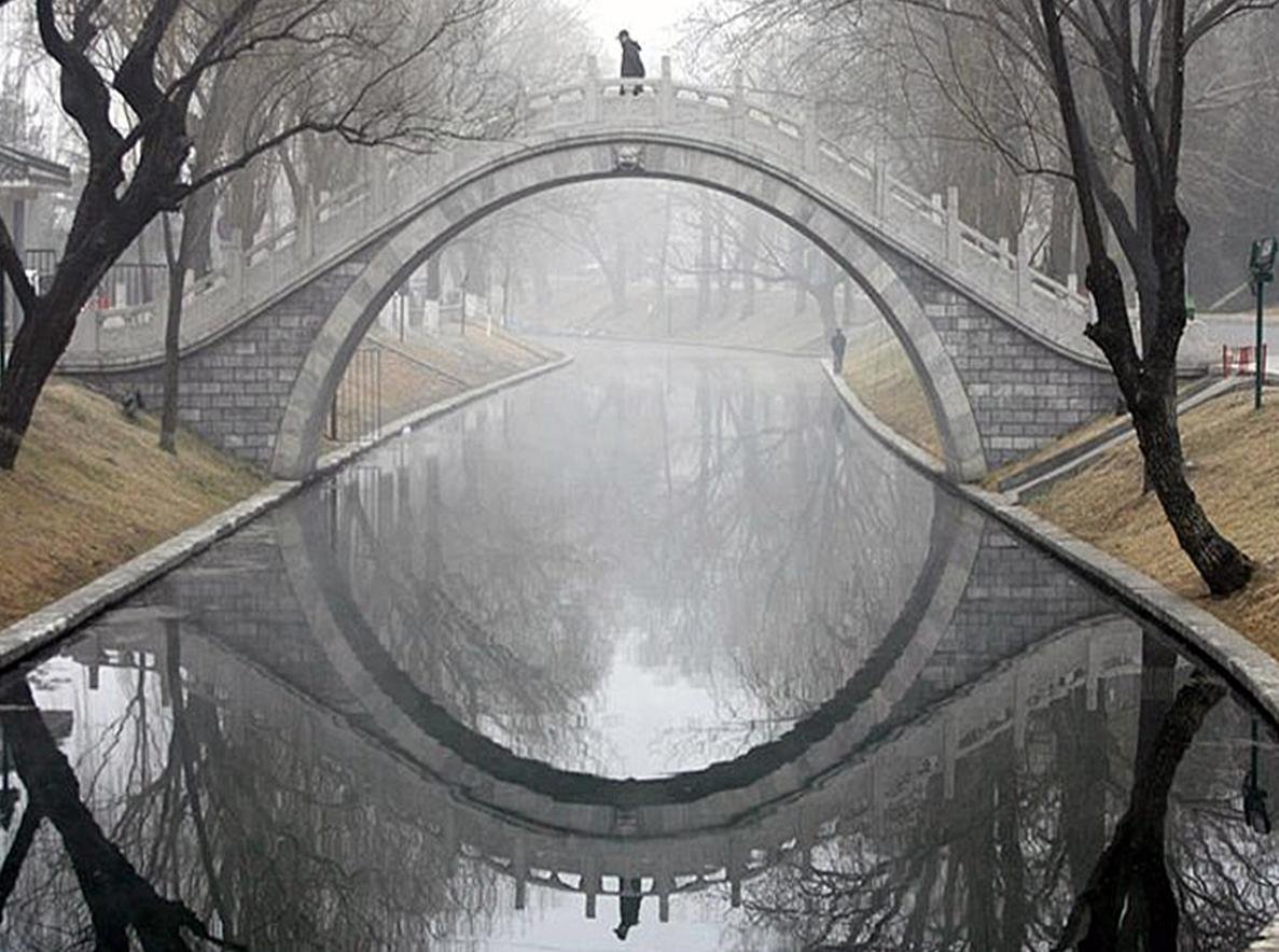 мост арочный фото