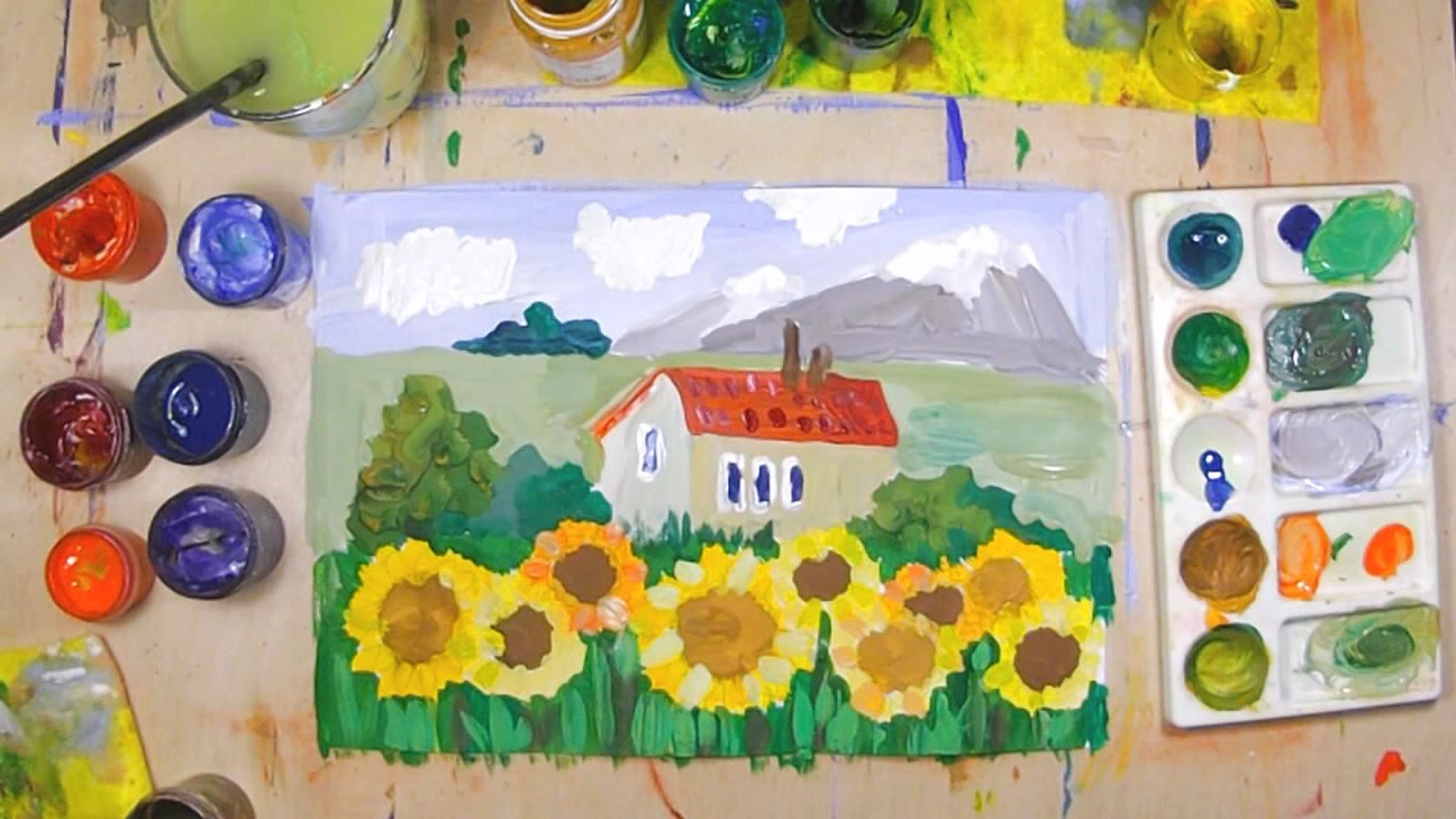 Рисуем дома видеоурок