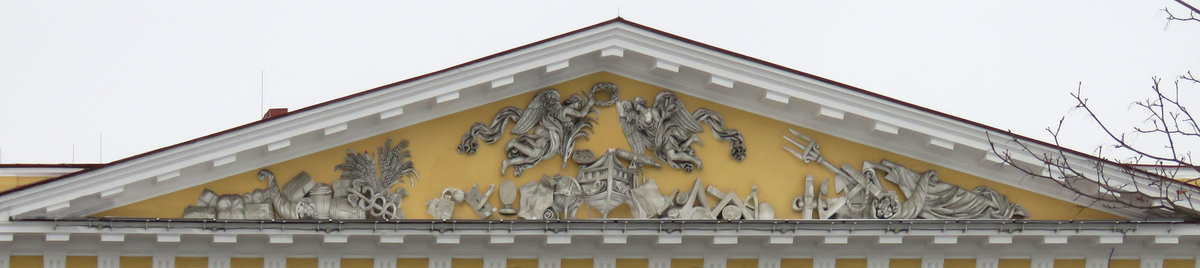 фронтоны портиков адмиралтейство фото