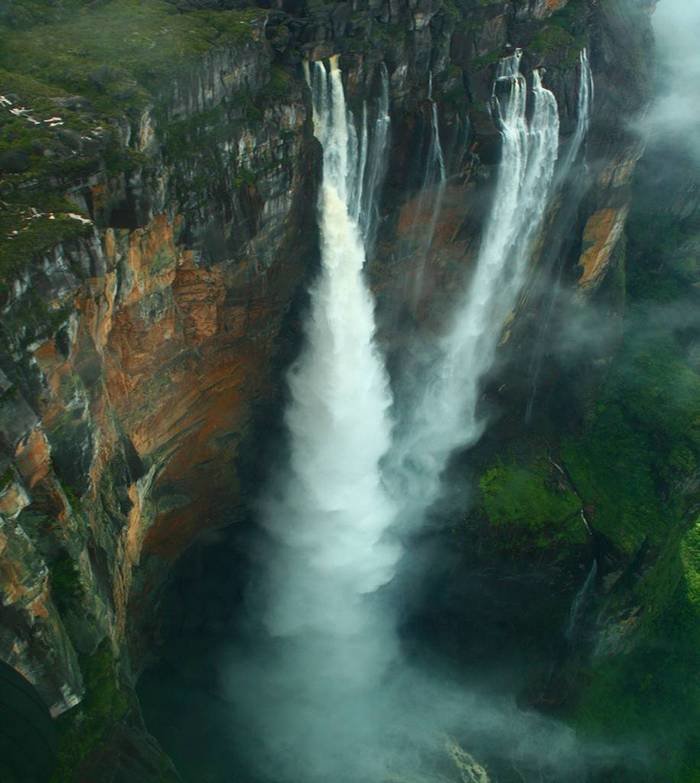 водопад анхель фото