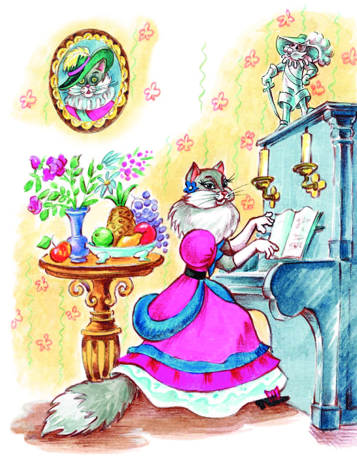 Картинка кошкиного дома