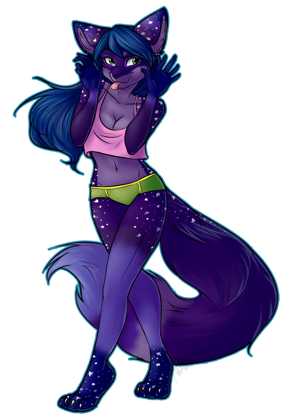 Картинки фурри кошки девушки в полный рост