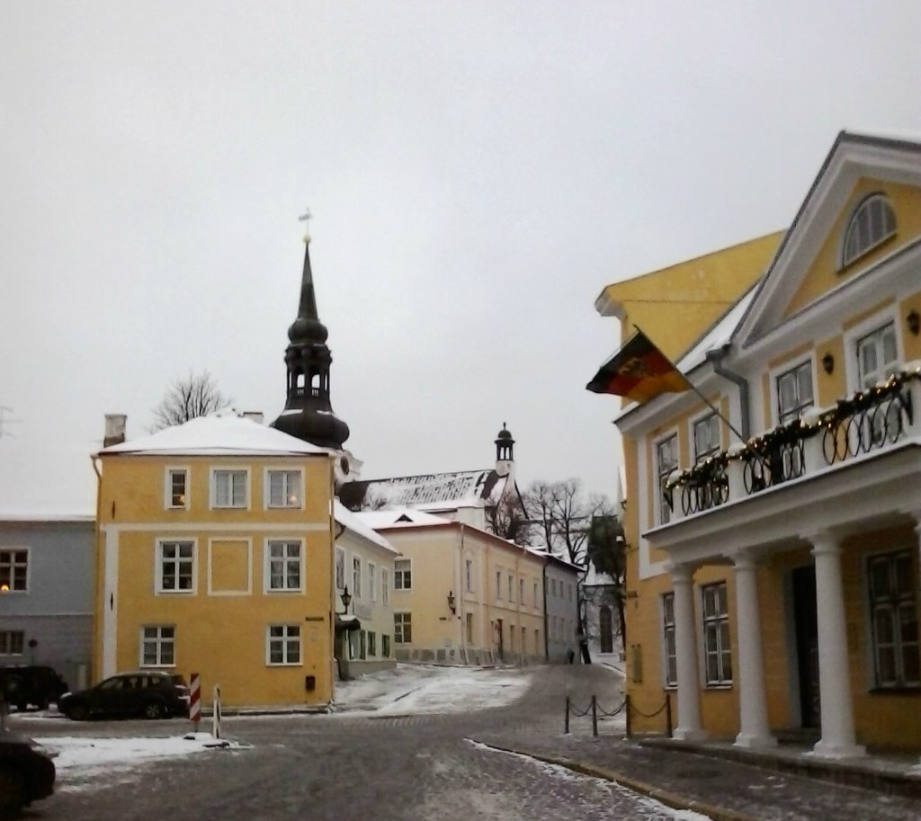 старый город таллин фото