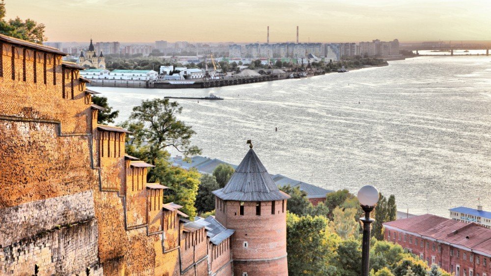 нижний новгород кремль волга фото