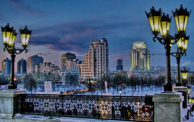 вечерний екатеринбург фото