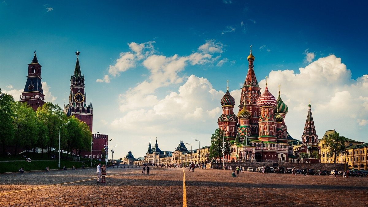 храм василия блаженного и гум фото