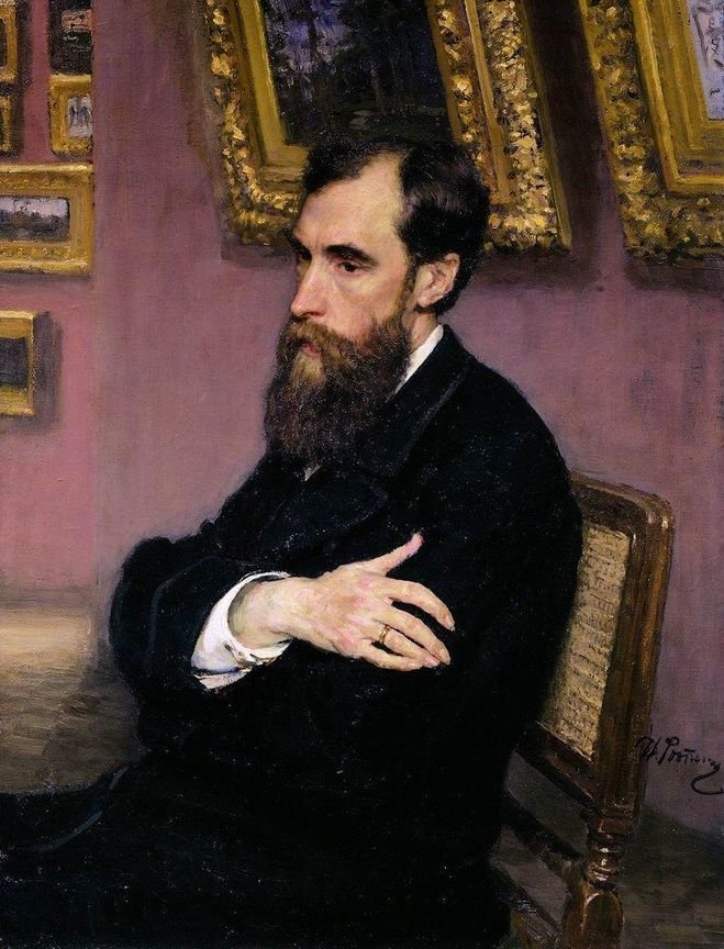 илья ефимович репин портрет п.м.третьякова фото