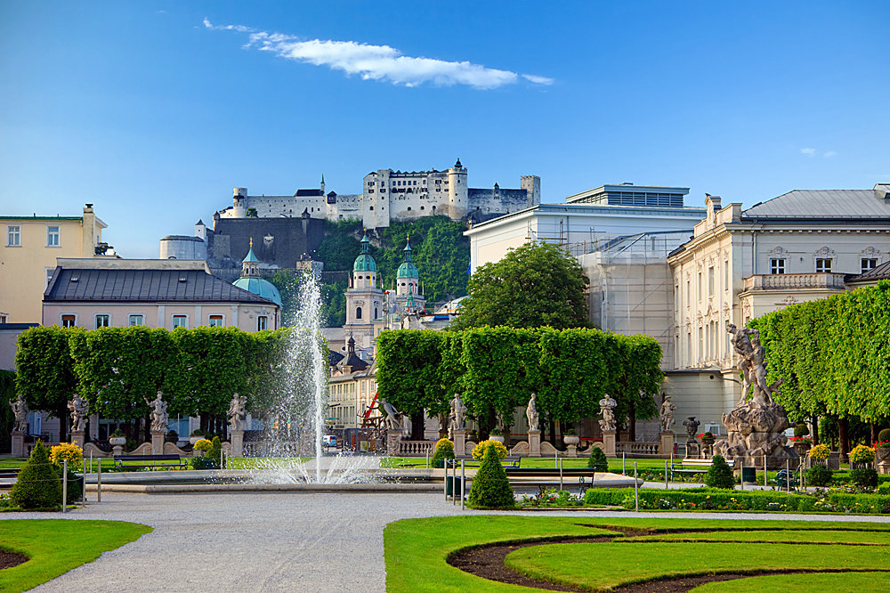 сады мирабель зальцбург фото
