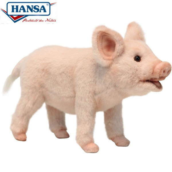 мягкая игрушка hansa поросенок стоящий 15 см фото