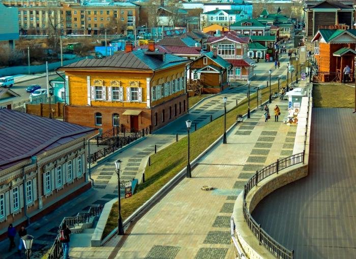 130-й квартал Иркутска фото
