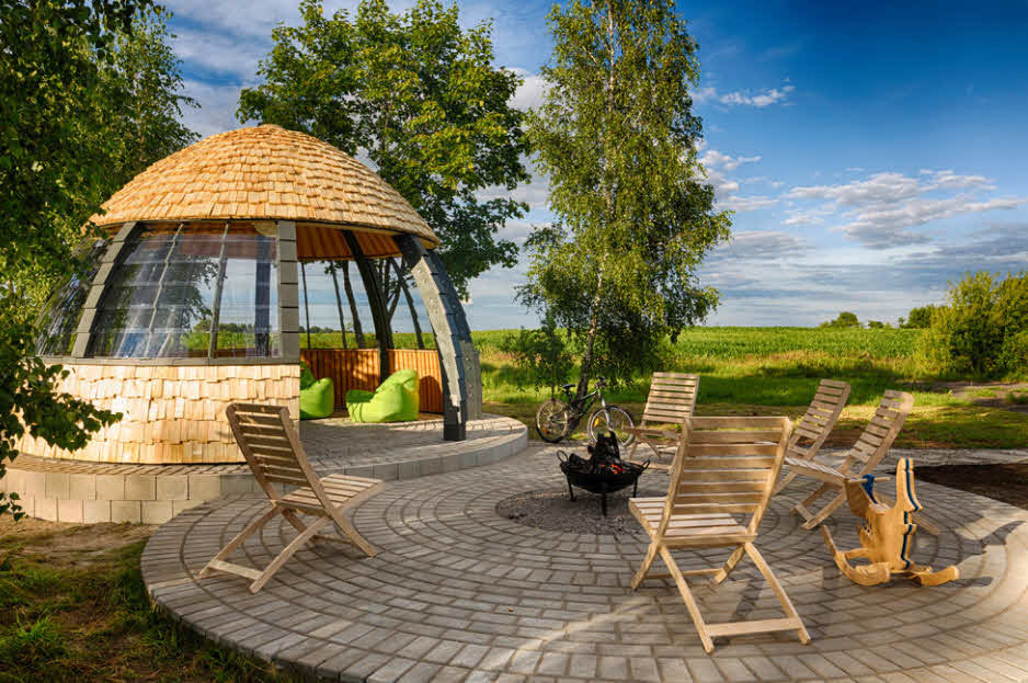 беседка для отдыха фото