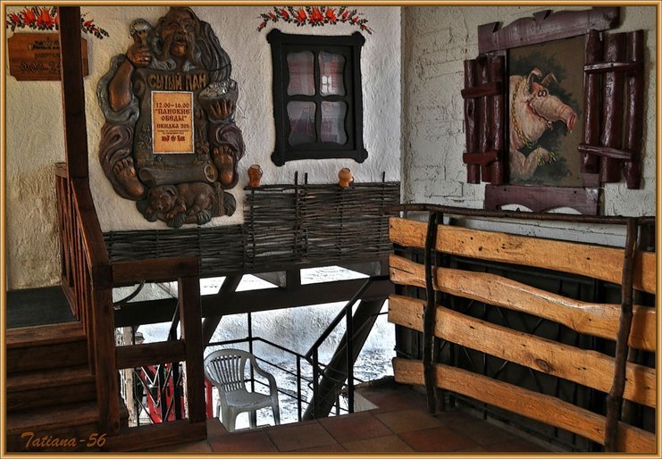 изба в старом стиле фото