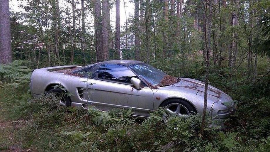 брошенные машины фото