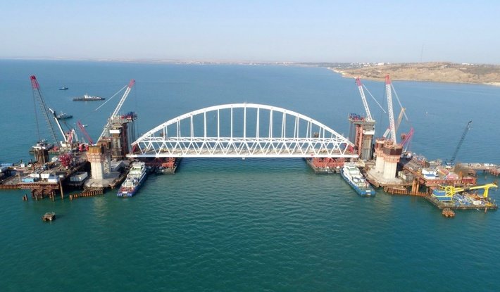 арка крымского моста фото