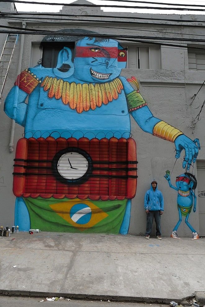 cranio street art фото