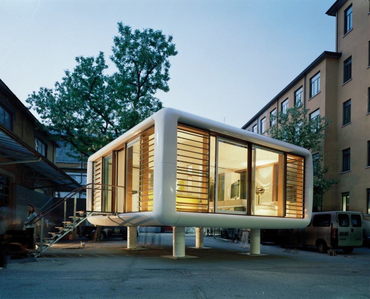 сборный дом “loftcube” studio aisslinger фото