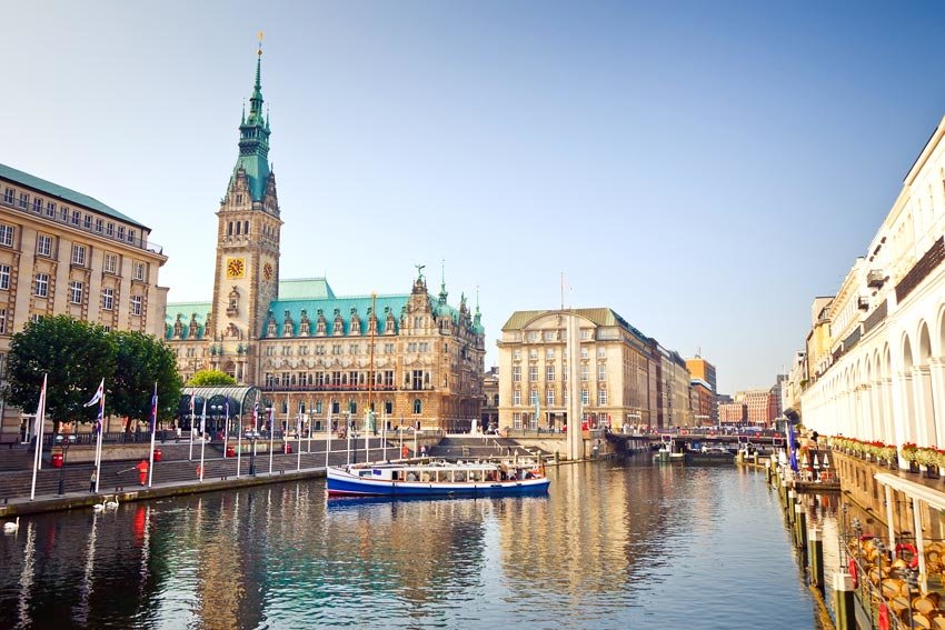 город гамбург германия фото