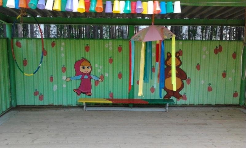 веранда в детском саду фото