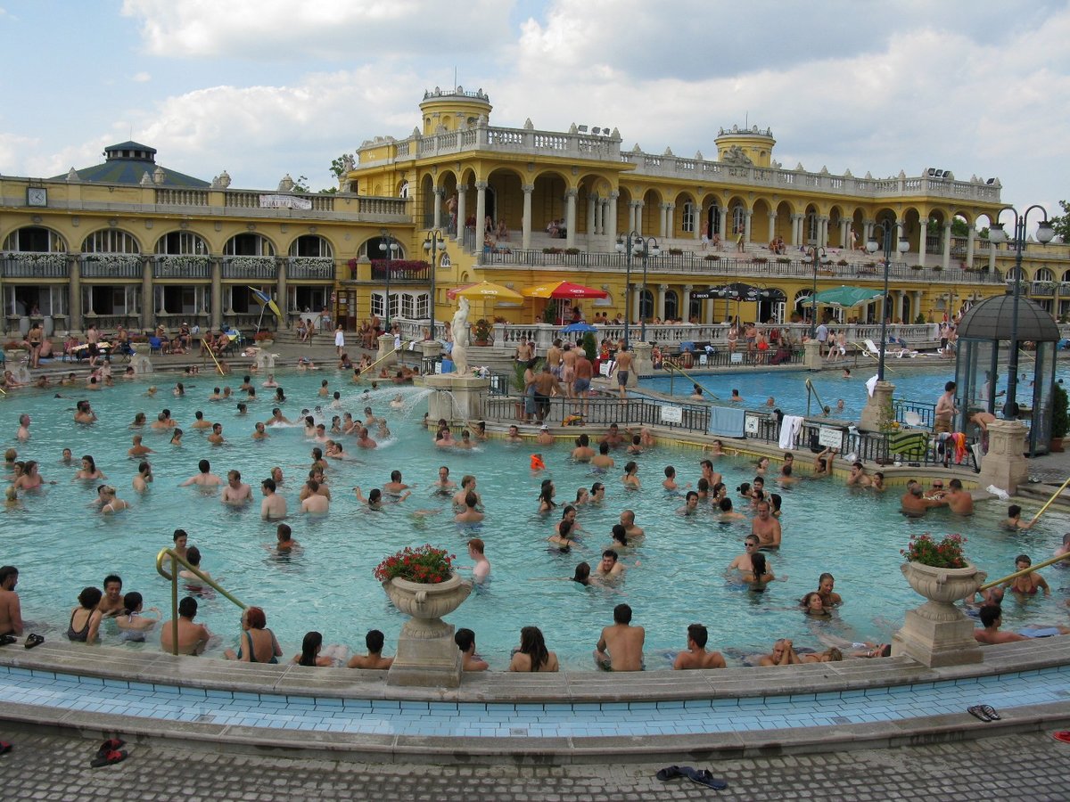 купальни сечени в будапеште фото