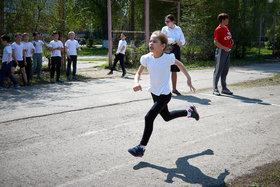 Фото 46. Соревнования по бегу в 1-х классах. Внеурочная деятельность
