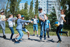 Фото 56. Летний лагерь - 2018. Подвижные игры на улице