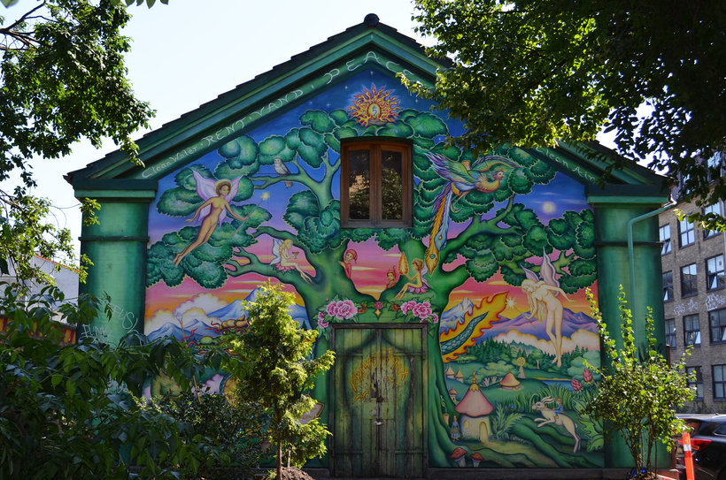 роспись домов фото