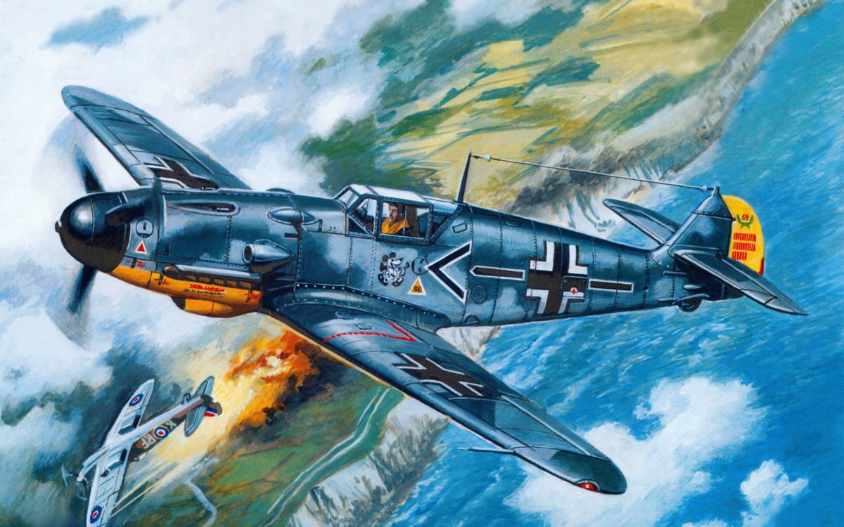 messerschmitt bf.109 истребители германии фото