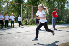 Фото 49. Соревнования по бегу в 1-х классах. Внеурочная деятельность