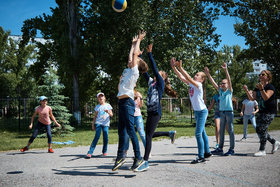 Фото 49. Летний лагерь - 2018. Подвижные игры на улице