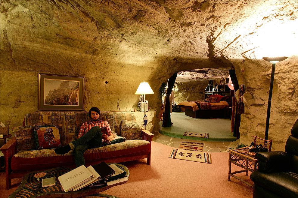  гостиница kokopelli's cave bed and breakfast, фармингтон, нью-мексико, сша фото