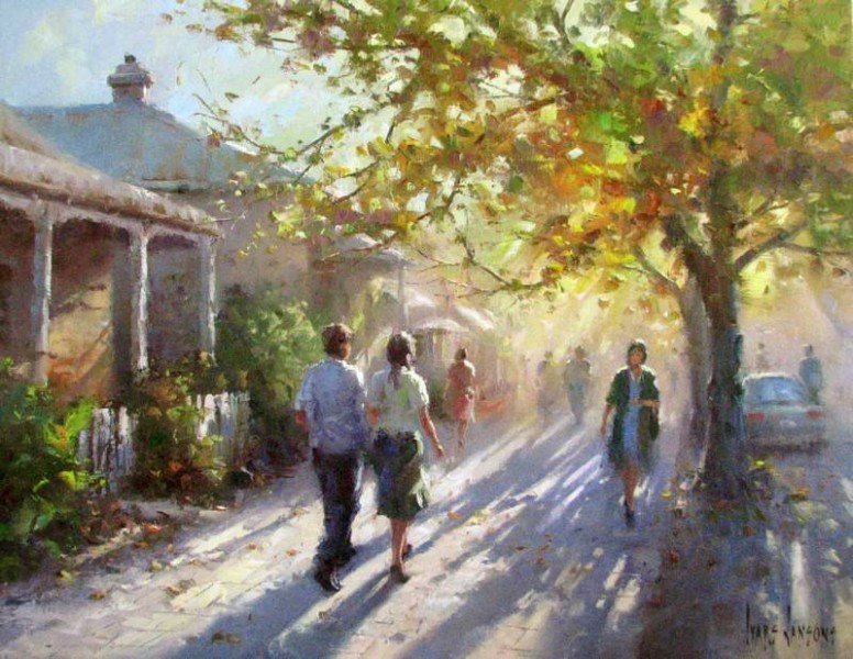 художник акварели ivars jansons фото