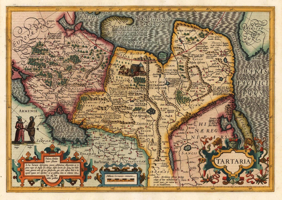 старинная карта тартария фото