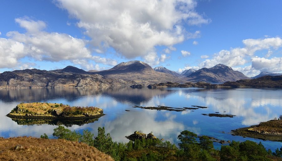 шотландия озеро loch lomond фото